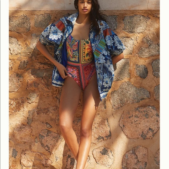 Anthropologie x Farm Rio Lita One-Piece Swimsuit ☀️ - Picture 4 of 15